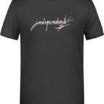 Tričko černé_James & Nicholson JN 8002_independent