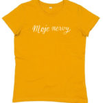 Dámské tričko_M02_Mustard