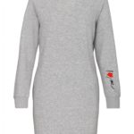 Šaty_K493 Organic fleece lounge dress_grey_front_slováčková